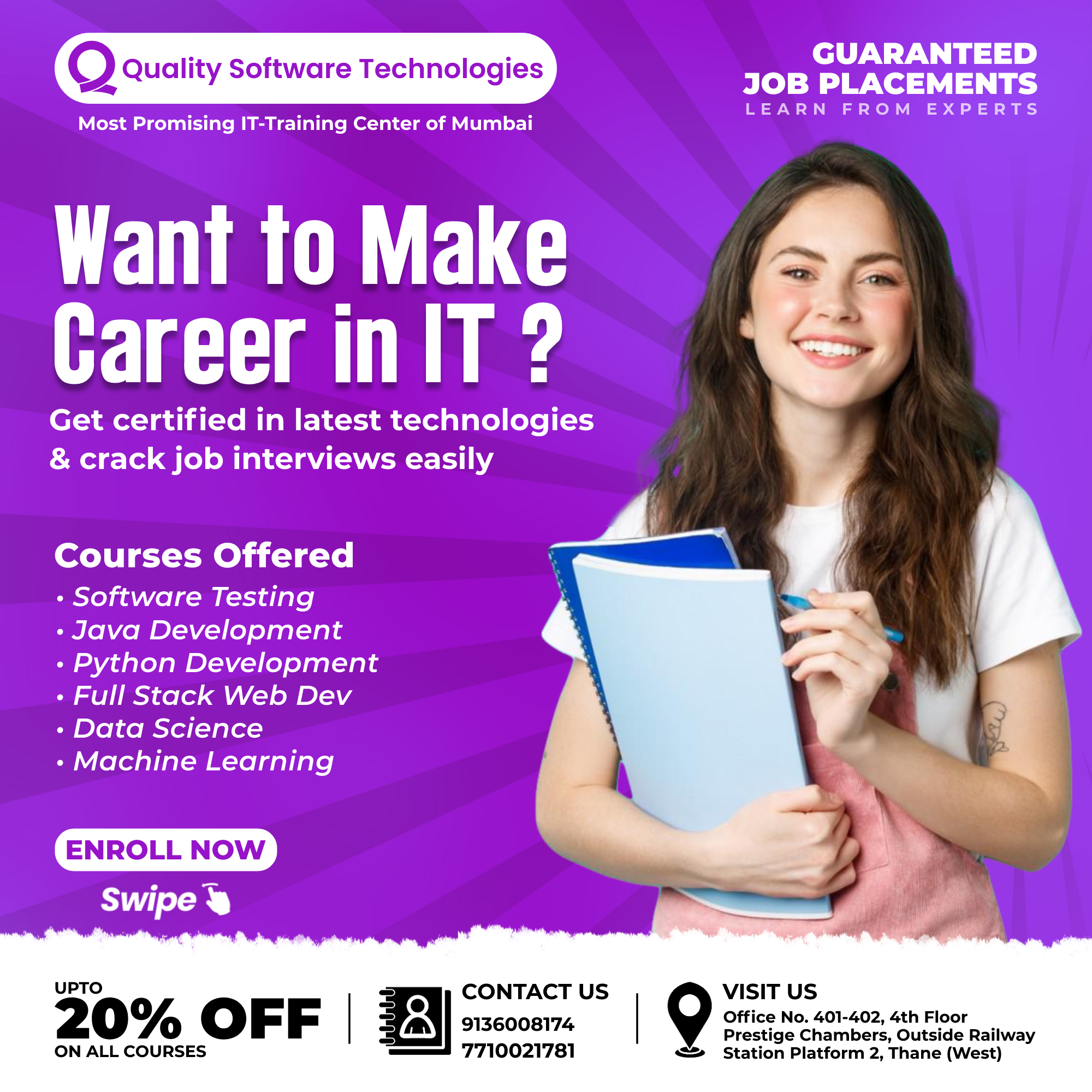 Python Full Stack Development Course In Thane - Quality Software Technologies
